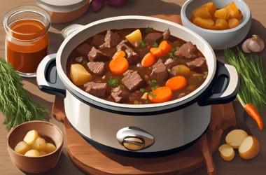 Een simpel en heerlijk Hollands stoofpotje uit de slowcooker