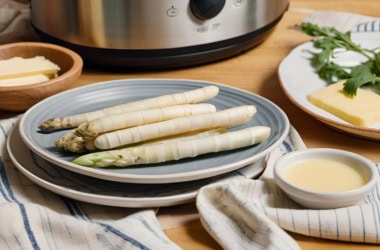 Asperges bereiden in de slowcooker