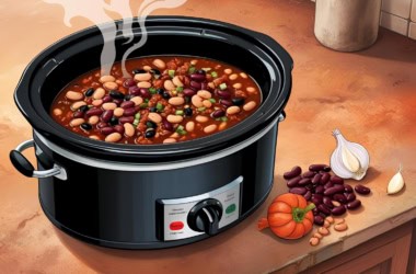 Simpele bonenchili uit de slowcooker